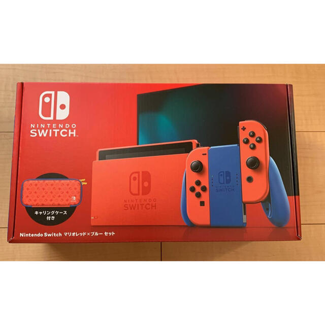 新品未開封 マリオレッド×ブルー セット　Nintendo Switch 本体エンタメ/ホビー