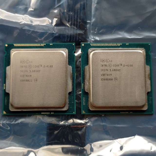 Intel Core i3-4160 3.60GHz ２個