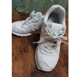 ニューバランス(New Balance)のニューバランス  白シューズ(スニーカー)