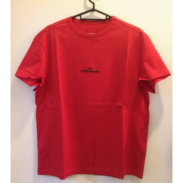 マルジェラMaison Margiela マルジェラ 反転 Tシャツ レッド 新品 46