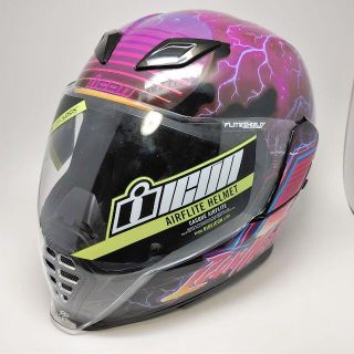 フルフェイス ICON AIRFLITE Mサイズ(57~58cm)シールド新品の通販