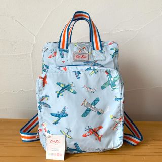 キャスキッドソン(Cath Kidston)のキャスキッドソン　キッズリュック　おりたたみリュック　飛行機(リュックサック)