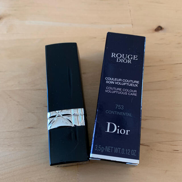 Dior(ディオール)のDior ROUGE DIOR 限定色753 continental コスメ/美容のベースメイク/化粧品(口紅)の商品写真