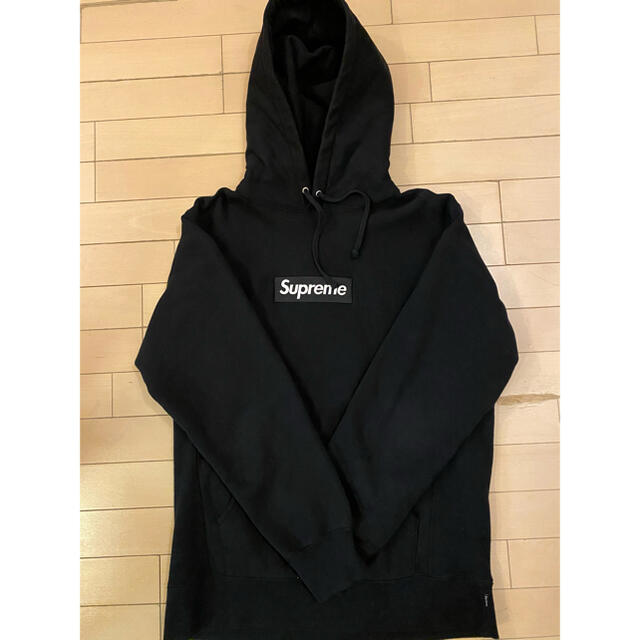 supreme ボックスロゴパーカー