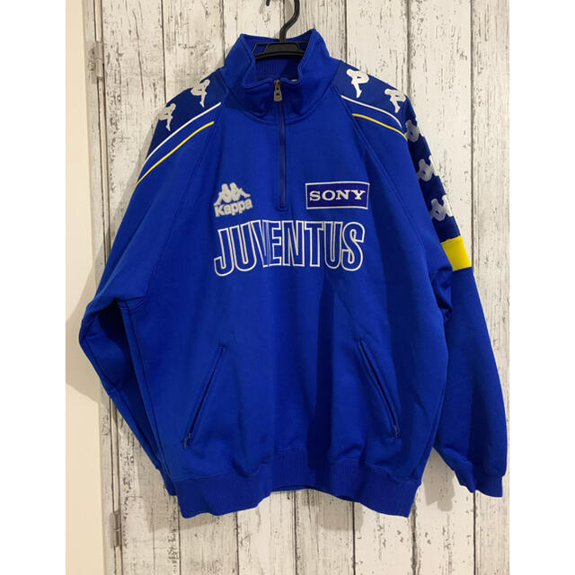 Kappa(カッパ)のjuventus SONY kappa  ユベントス　ジャージ　レア　90年代 スポーツ/アウトドアのサッカー/フットサル(ウェア)の商品写真