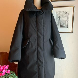 ユニクロ(UNIQLO)の【新品タグ付】＋J★JIL SANDER★VOGUE掲載ダウンコート☆ブラックM(ダウンコート)