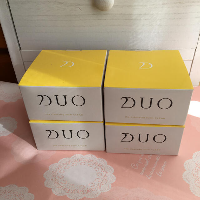 DUO クレンジングバーム クリア90g ×4個