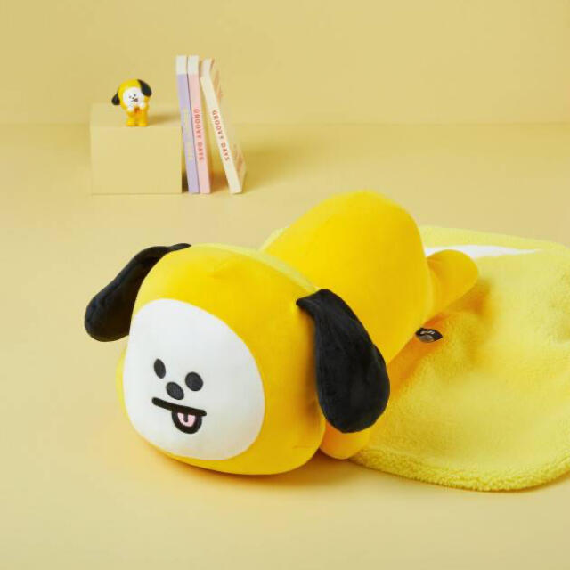 BT21公式　CHIMMY 寝そべりぬいぐるみ　50㎝アイドルグッズ