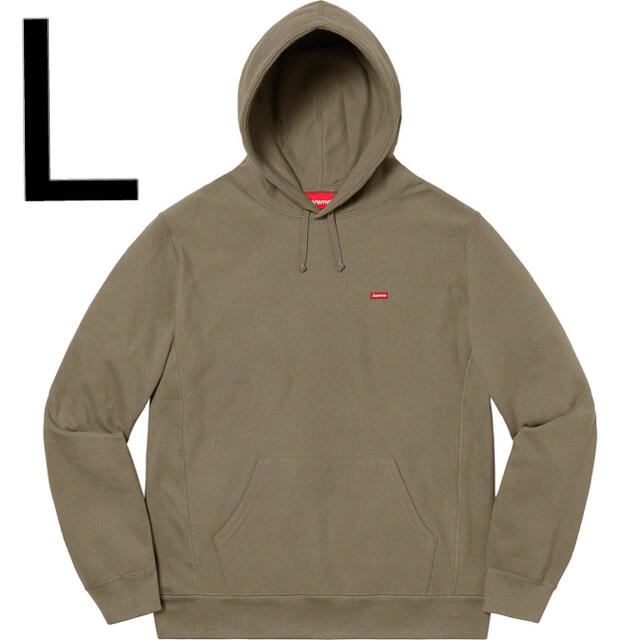 Supreme small box hooded sweatshirt L半タグ状態