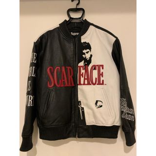 シュプリーム(Supreme)のラスト！Supreme Scarface LeatherJacket Sサイズ(レザージャケット)