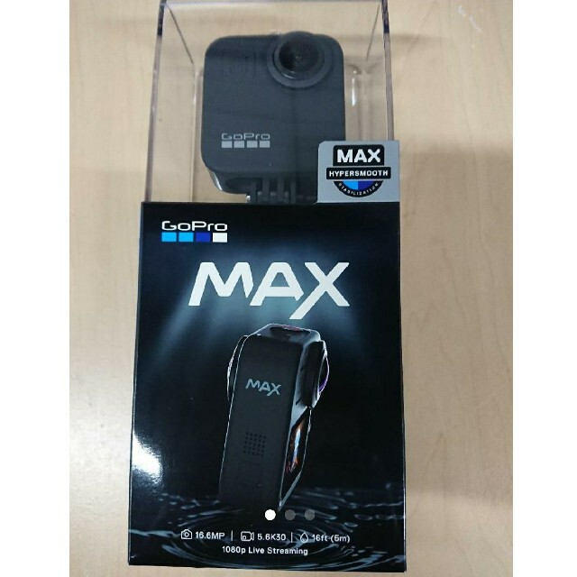 特価！ GoPro MAX 新品未開封 スマホ/家電/カメラのカメラ(ビデオカメラ)の商品写真