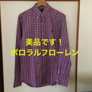 ポロラルフローレン(POLO RALPH LAUREN)の美品です！ポロラルフローレン マルチチェック　コットンシャツ　ポニー ロゴ(シャツ)