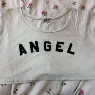 ケイティー(Katie)のkatie ANGEL ロゴトップス　Tシャツ(Tシャツ(半袖/袖なし))