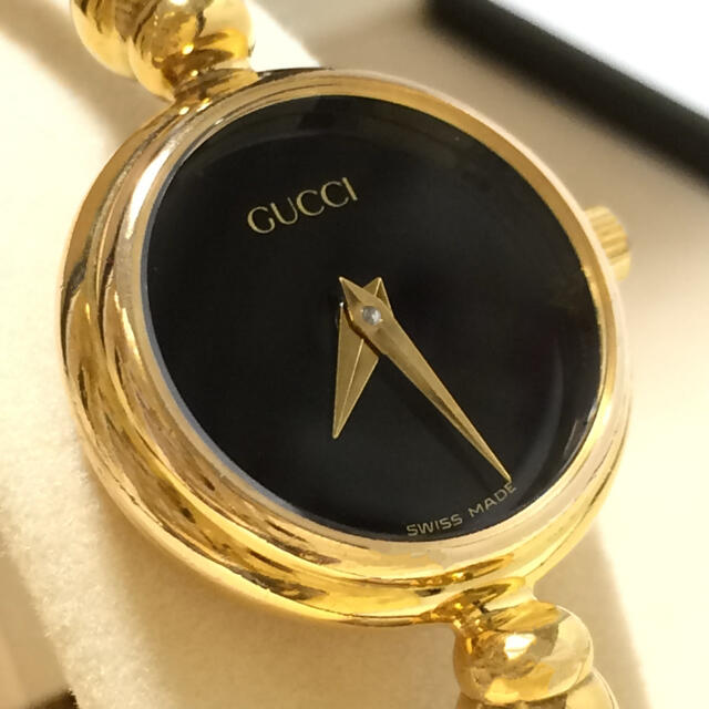 Gucci(グッチ)の1.美品 グッチ GUCCI 時計 2700.2L ゴールド レディースのファッション小物(腕時計)の商品写真