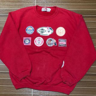 キャプテンサンタ(CAPTAIN SANTA)のキャプテンサンタ JOYMARK DESIGN トレーナー 赤(トレーナー/スウェット)