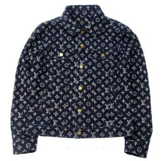 ルイヴィトン(LOUIS VUITTON)のあひる様専用★ルイヴィトン★18SS限定モノグラムデニムジャケット★正規品(Gジャン/デニムジャケット)