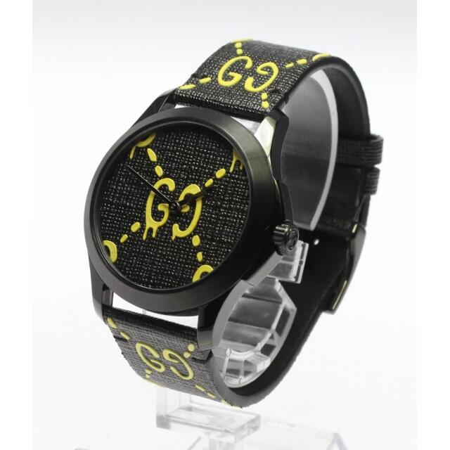 Gucci(グッチ)の☆極美品 グッチ Gタイムレス ゴースト メンズ 【中古】 メンズの時計(腕時計(アナログ))の商品写真