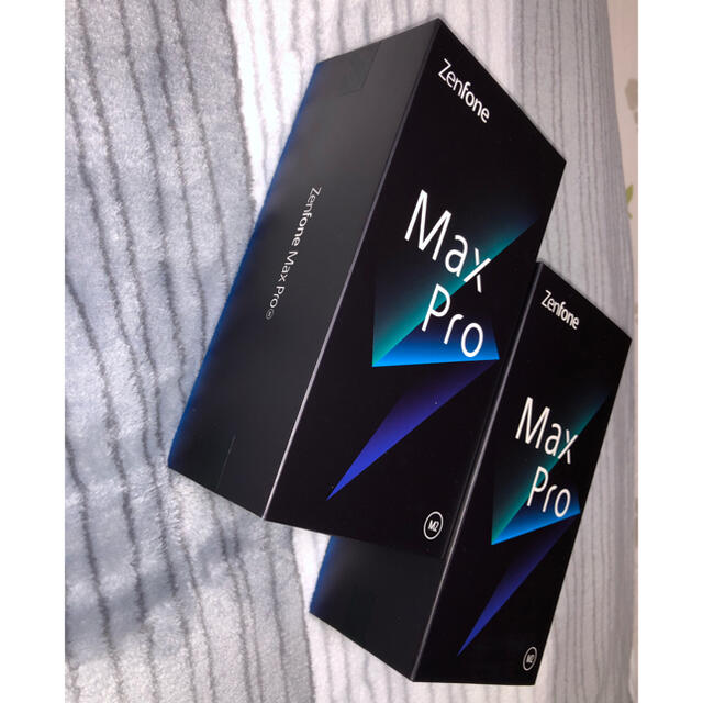 「2台」ZenFone Max Pro-M2 (未開封) SIM フリー