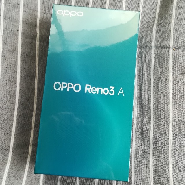 OPPO Reno3 A（色：ブラック）完全未開封品の新品