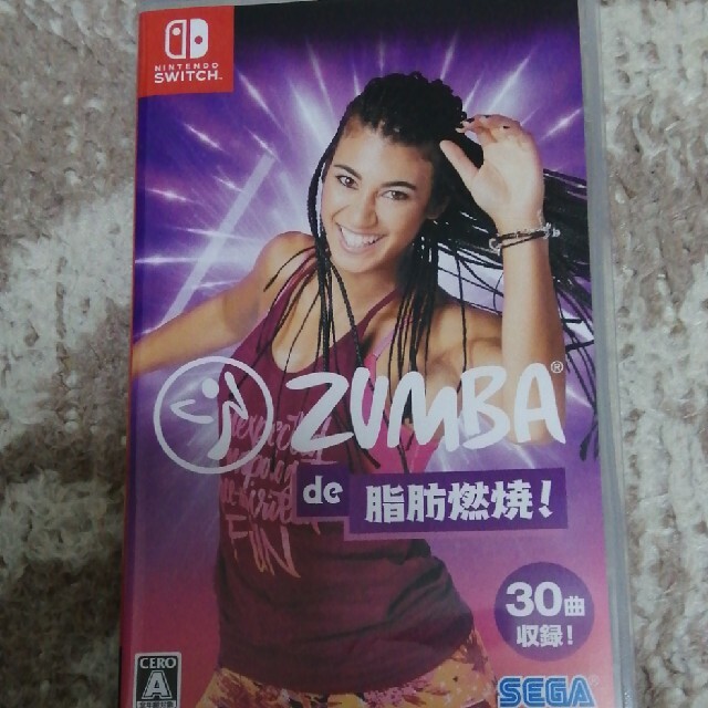 Zumba de 脂肪燃焼！ Switch エンタメ/ホビーのゲームソフト/ゲーム機本体(家庭用ゲームソフト)の商品写真