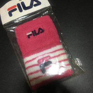 フィラ(FILA)のFILA フィラ　リストバンド　未開封品　2個セット　ピンク(その他)