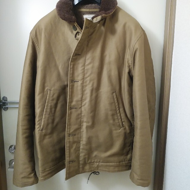リアルマッコイズ　N-1 deck jacket khakiメンズ