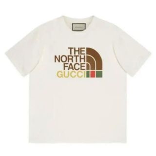 グッチ(Gucci)のGUCCI × THE NORTH FACE コラボ Tシャツ【L】(Tシャツ/カットソー(半袖/袖なし))