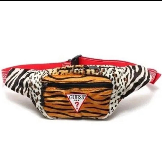 ATMOS X GUESS FANNY PACK MULTI ウエストバック