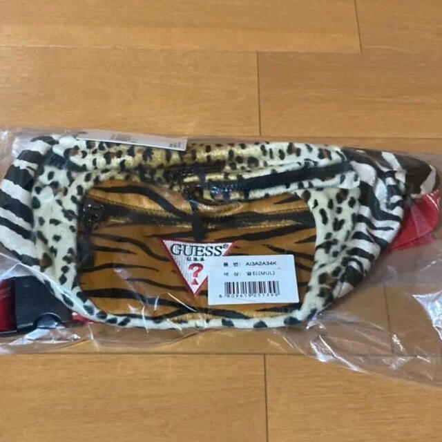 ATMOS X GUESS FANNY PACK MULTI ウエストバック