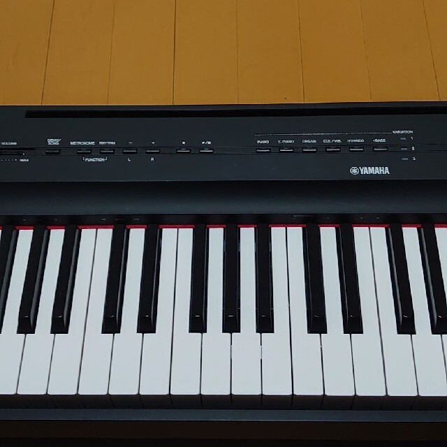 ヤマハ(ヤマハ)の電子ピアノ　YAMAHA P-125b 楽器の鍵盤楽器(電子ピアノ)の商品写真