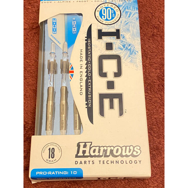 Harrods(ハロッズ)の【新品未使用】Harrows  ダーツ I-C-E エンタメ/ホビーのテーブルゲーム/ホビー(ダーツ)の商品写真