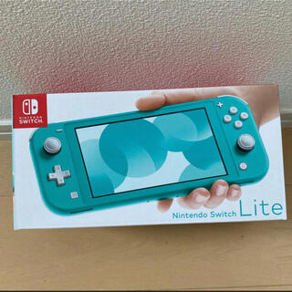 ニンテンドースイッチ(Nintendo Switch)の【新品未開封】Nintendo Switch  Lite ターコイズ(携帯用ゲーム機本体)