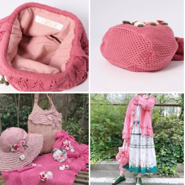 PINK HOUSE(ピンクハウス)の新品✨タグ付き♪ピンクハウス　💓バッグ　ピンクor グリーン　大特価‼️ レディースのバッグ(ショルダーバッグ)の商品写真