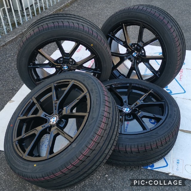 BMW X3 F25 19インチ新品タイヤとホイール付き4本セット245/45R