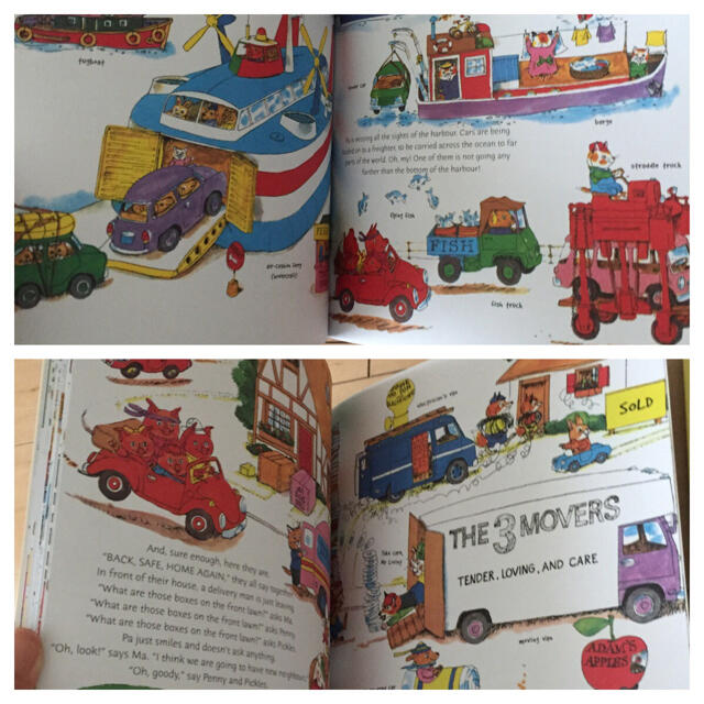 【訳ありSALE】Richard Scarry ベストコレクション英語絵本10冊