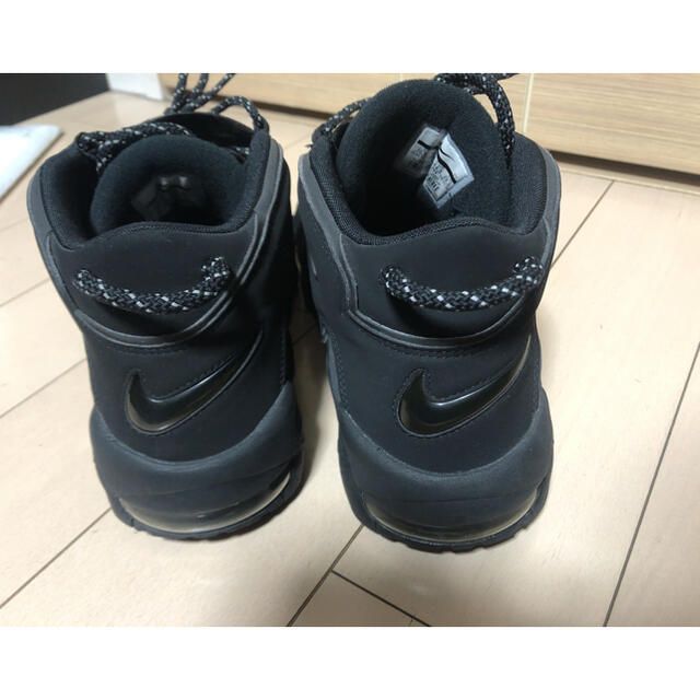 NIKE AIR MORE UPTEMPO BLACK モアテン 黒 28.5