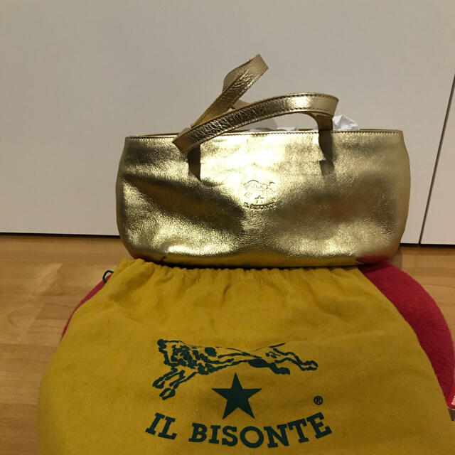 IL BISONTE(イルビゾンテ)のイル・ビゾンテのハンドバッグ⭐️保存袋、保証書あり レディースのバッグ(ハンドバッグ)の商品写真