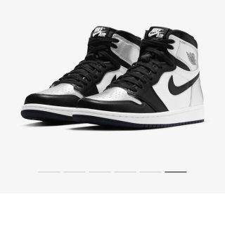 ナイキ(NIKE)のNIKE AIR JORDAN 1 SILVER TOE 24cm(スニーカー)