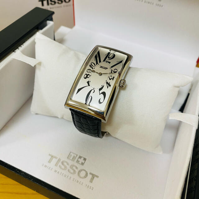 腕時計写真を更新しました　TISSOTティソバナナウォッチT117509A 腕時計