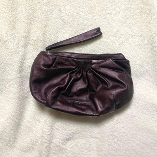 ミュウミュウ(miumiu)のmiumiu purple clutch bag(クラッチバッグ)