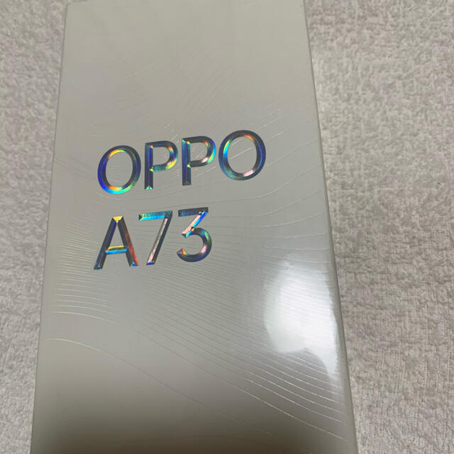 新品未開封　OPPO A73 ネイビーブルー