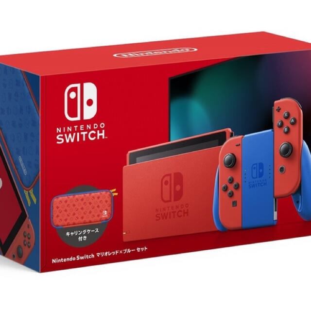 新品　未開封品　Nintendo Switch本体 有機EL マリオレッド