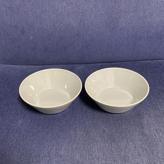 イッタラ(iittala)のTEEMA アイスグレー　ボウル　ペア(食器)