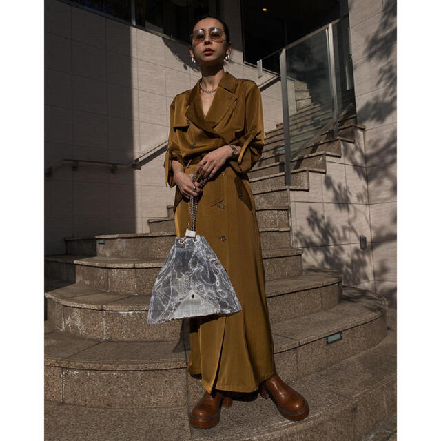 タグ付き　アメリ 21SS 3WAY TRENCH DRESS トレンチシャツ