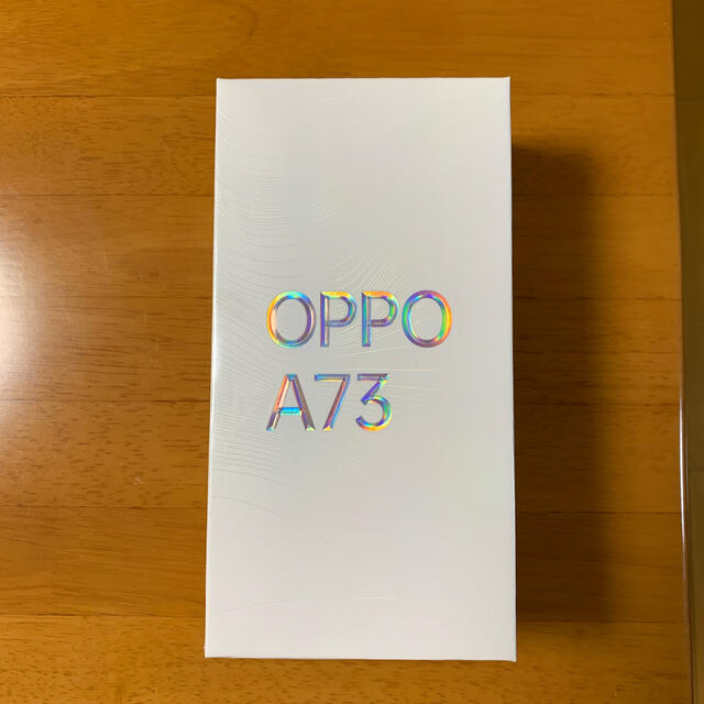 OPPO A73 ネービーブルースマートフォン/携帯電話