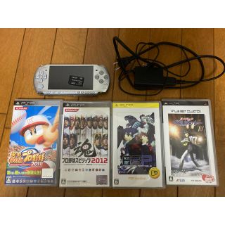 プレイステーションポータブル(PlayStation Portable)のPSP3000 ソフト付き(携帯用ゲーム機本体)