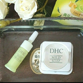 ディーエイチシー(DHC)のDHC  オリーブバージンオイル  1個 マイルドソープ  1個(洗顔料)