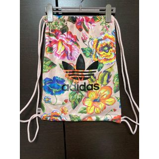 アディダス(adidas)のadidas×FARMコラボ花柄ナップサック(リュック/バックパック)