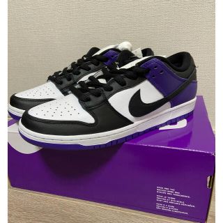 ナイキ(NIKE)のNIKE SB DUNK LOW PRO コートパープル ダンク 27.5(スニーカー)