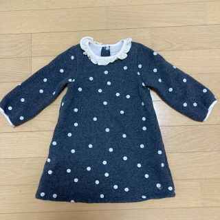 プチバトー(PETIT BATEAU)のプチバトー　ワンピース　入園式(ワンピース)